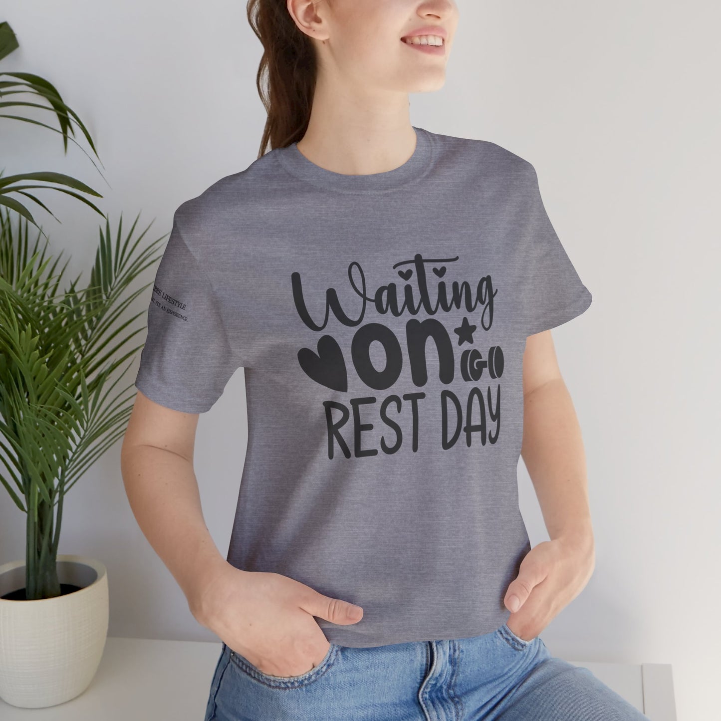 Rest Day Fitness Workout T-Shirt