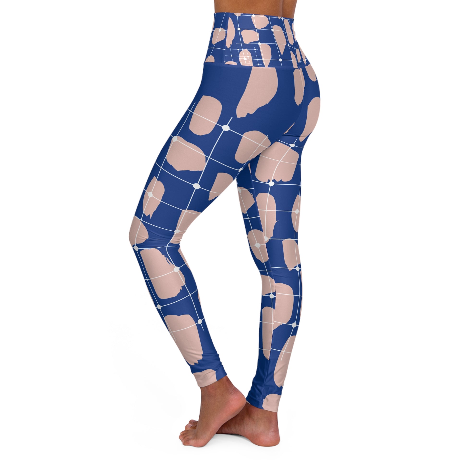 Cute Fitness High Waisted Yoga Leggings - COFFEEBRE