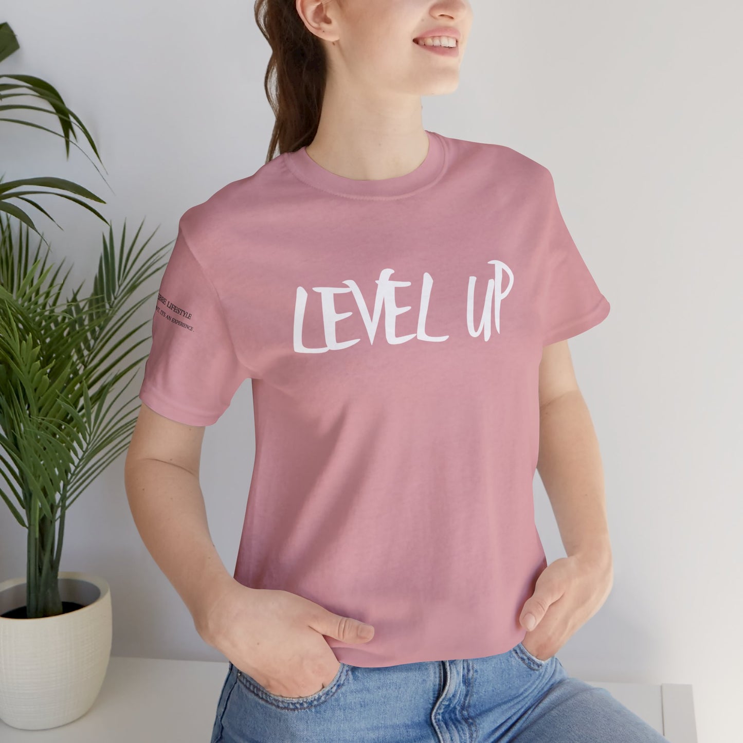 Fitness T-Shirt -  Level Up Workout Shirt