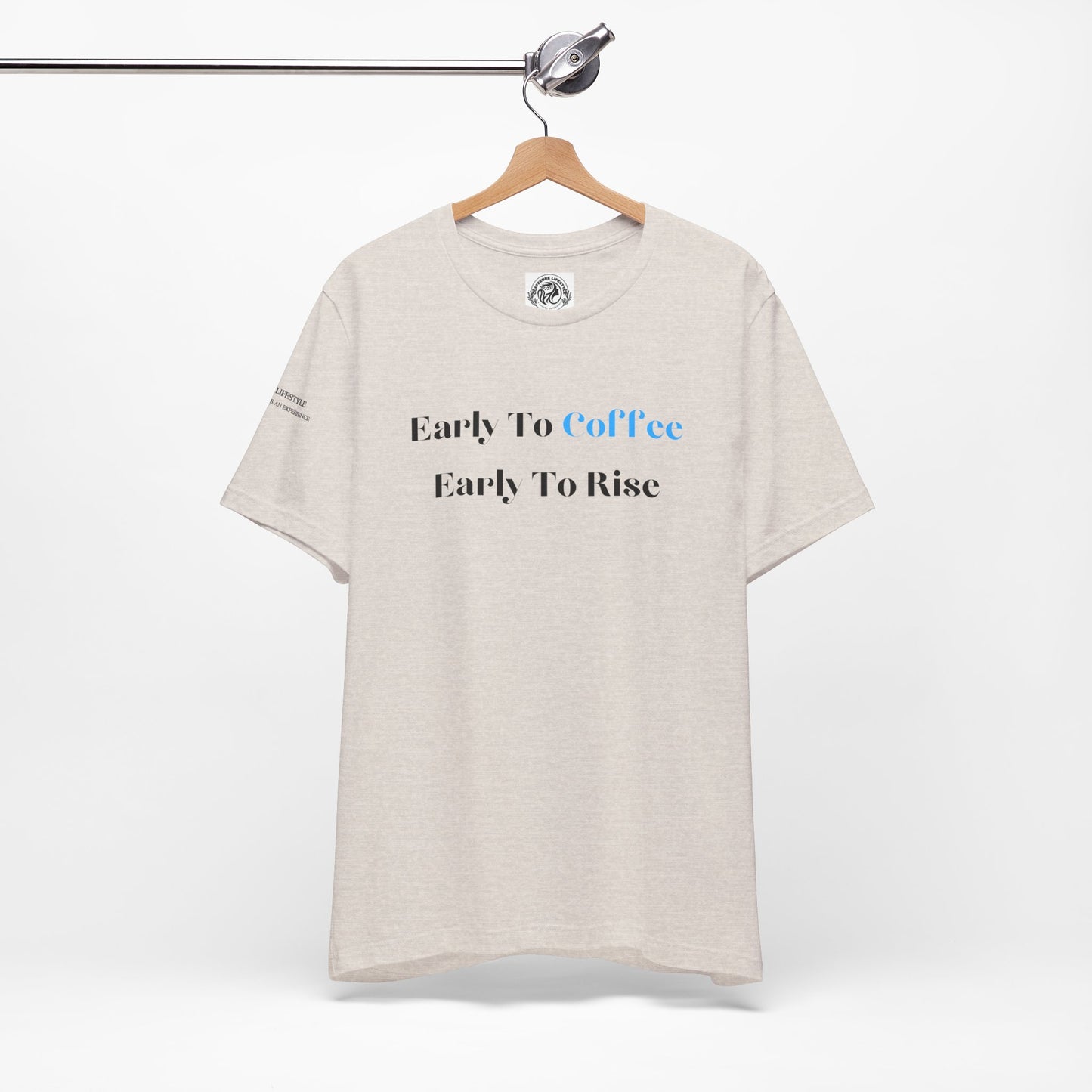 Fitness T-Shirt - Early To Coffee Workout