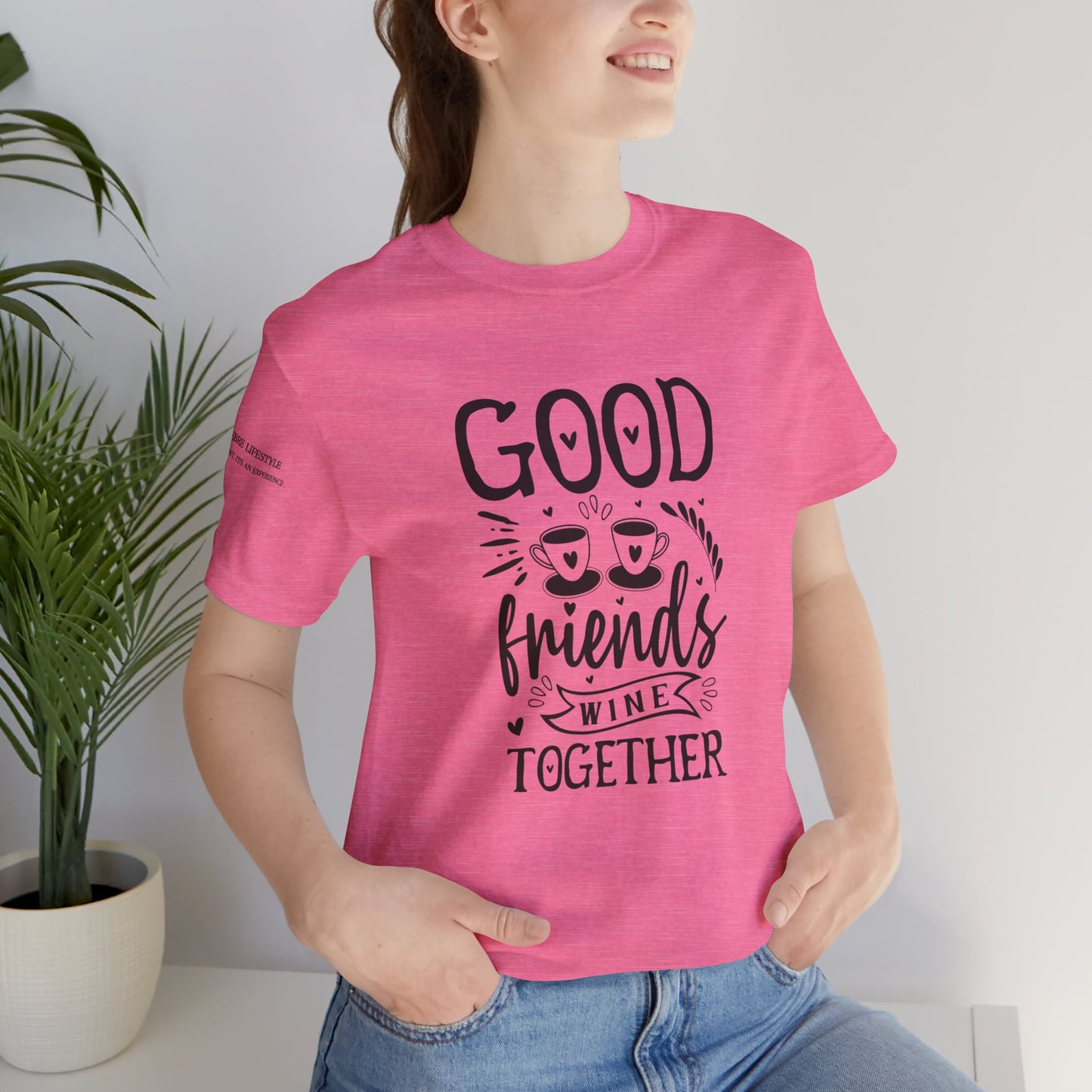 Fitness T-Shirt -Good Friends Workout Shirt