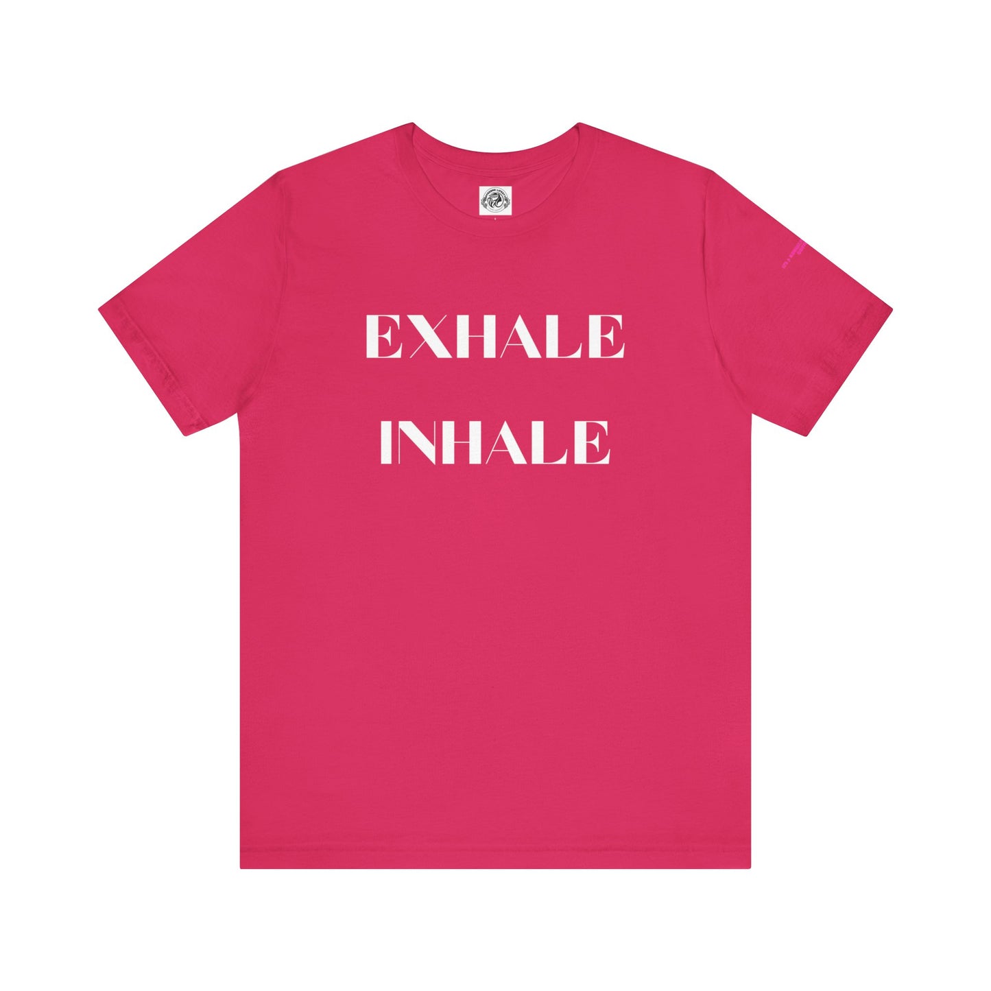 Exhale Inhale Yoga Fitness Workout T-Shirt - JOURNAL VENUE