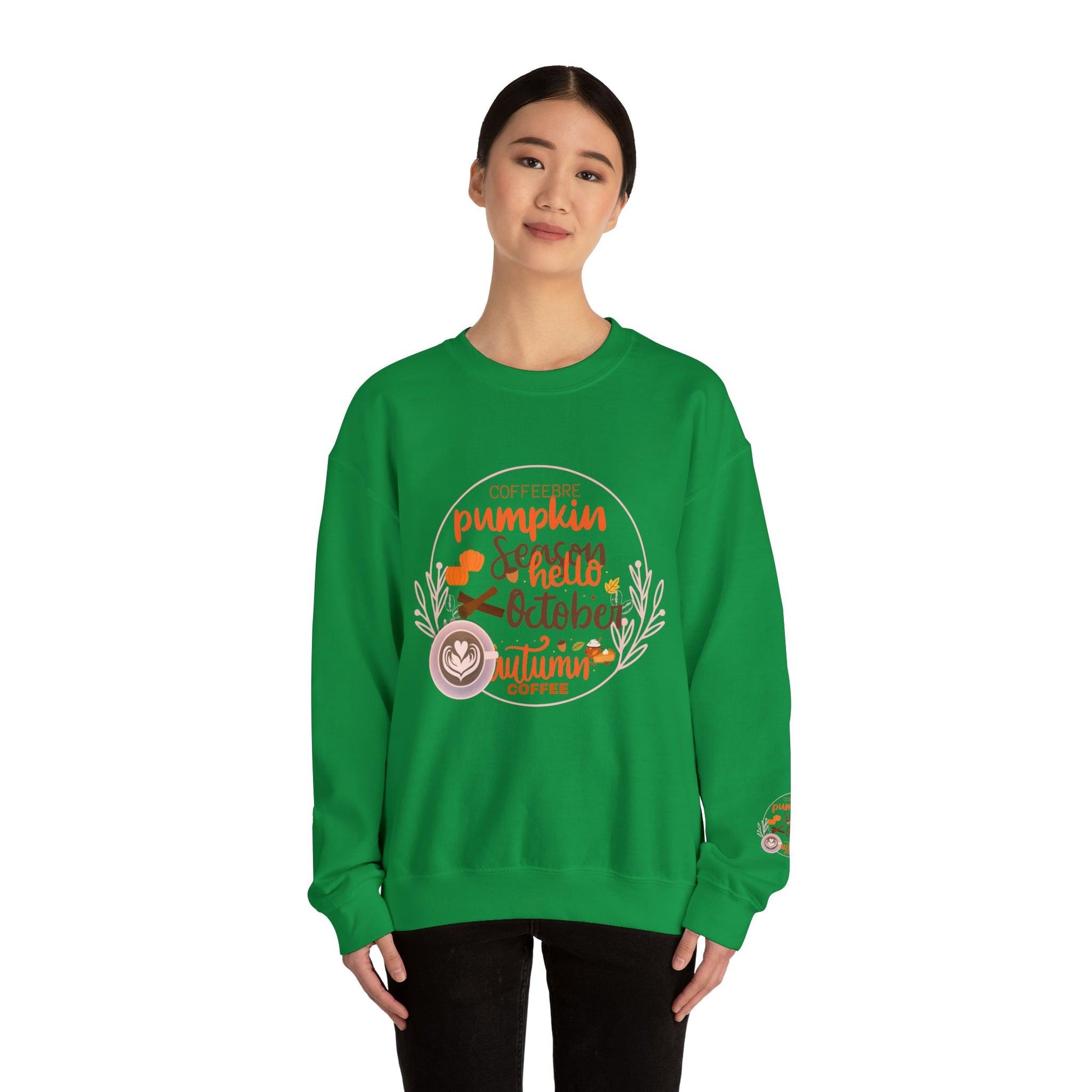 Coffeebre Lifestyle Fall Loungewear Crewneck Sweatshirt - COFFEEBRE