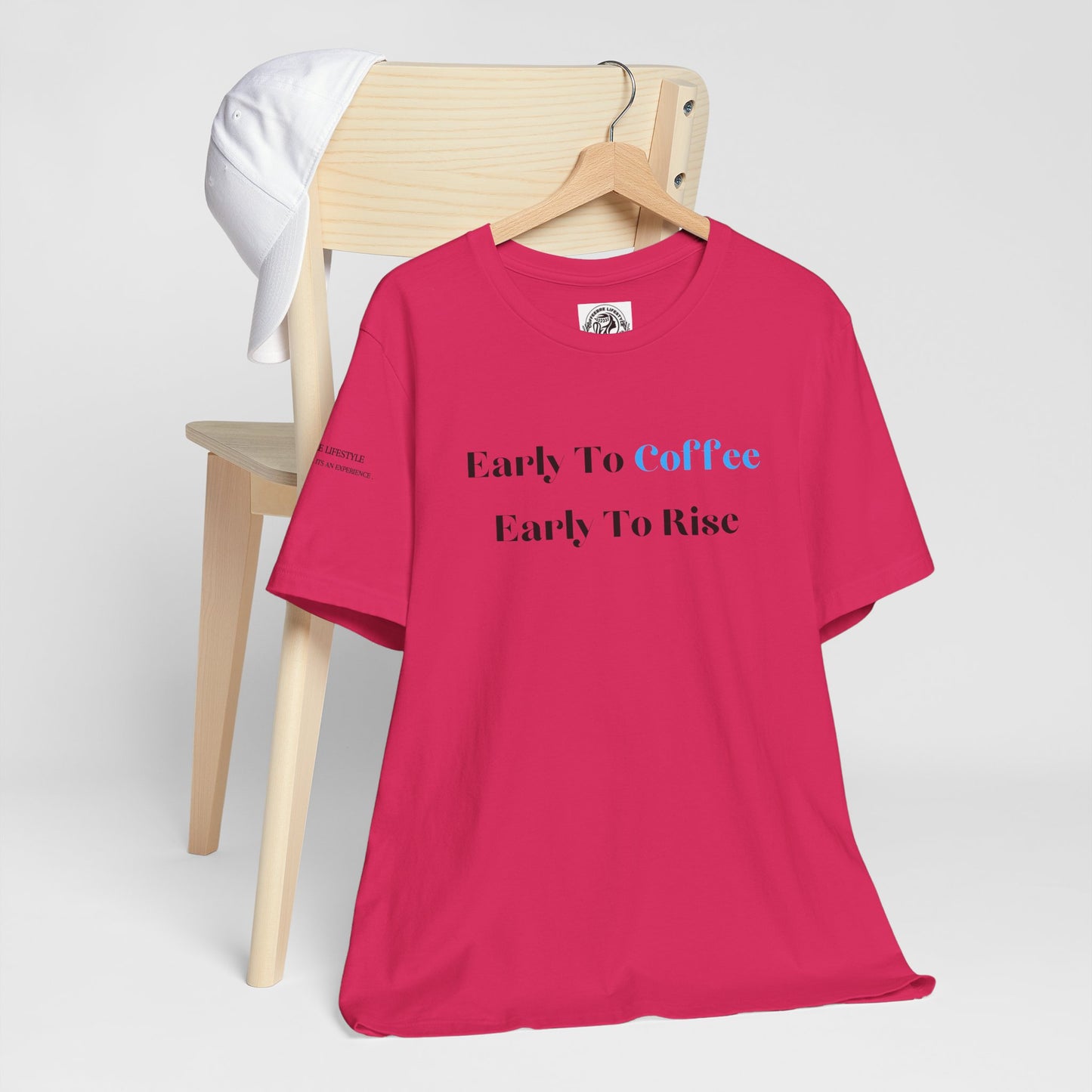 Fitness T-Shirt - Early To Coffee Workout