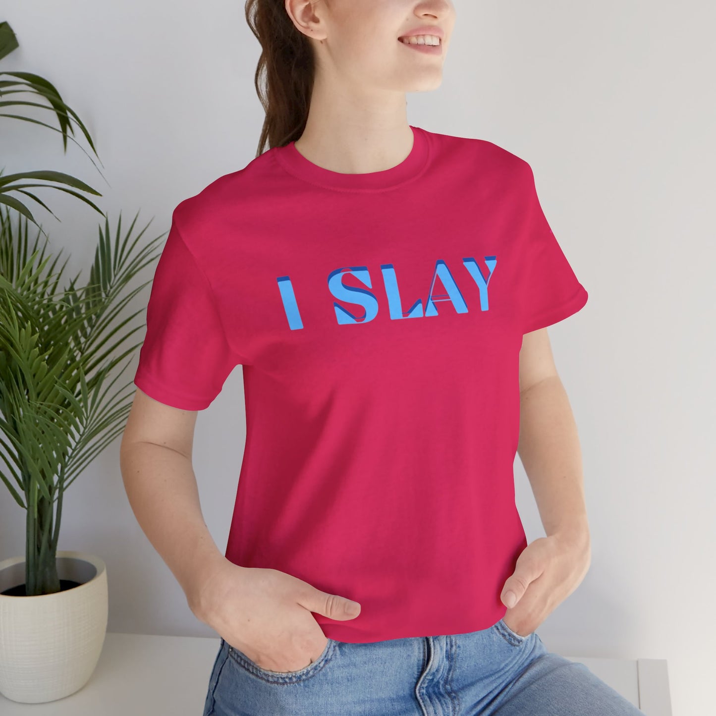 I Slay Yoga Workout T-Shirt