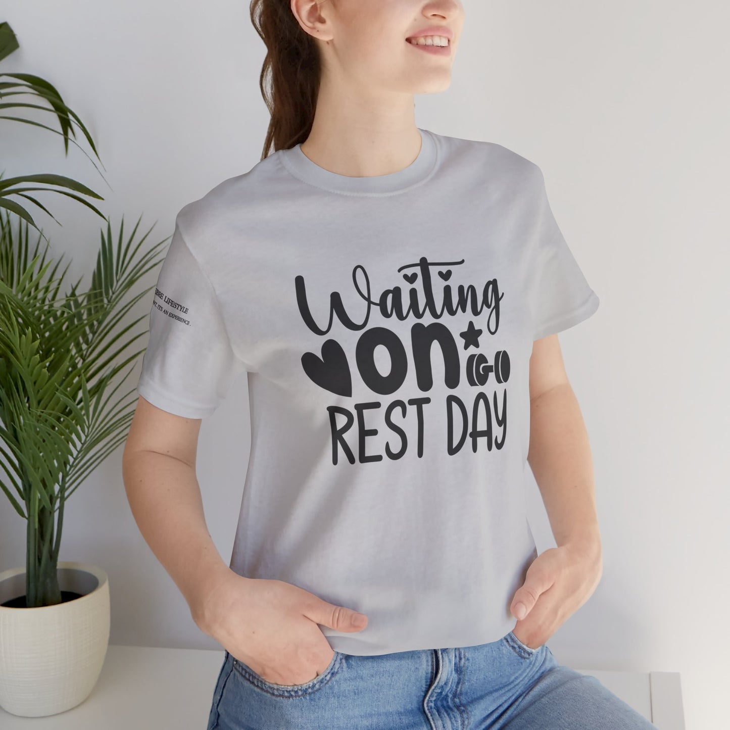 Rest Day Fitness Workout T-Shirt