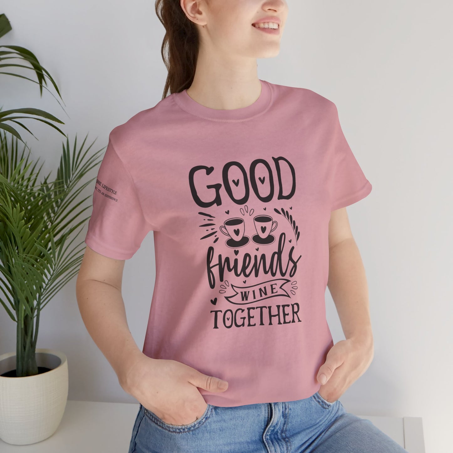 Fitness T-Shirt -Good Friends Workout Shirt