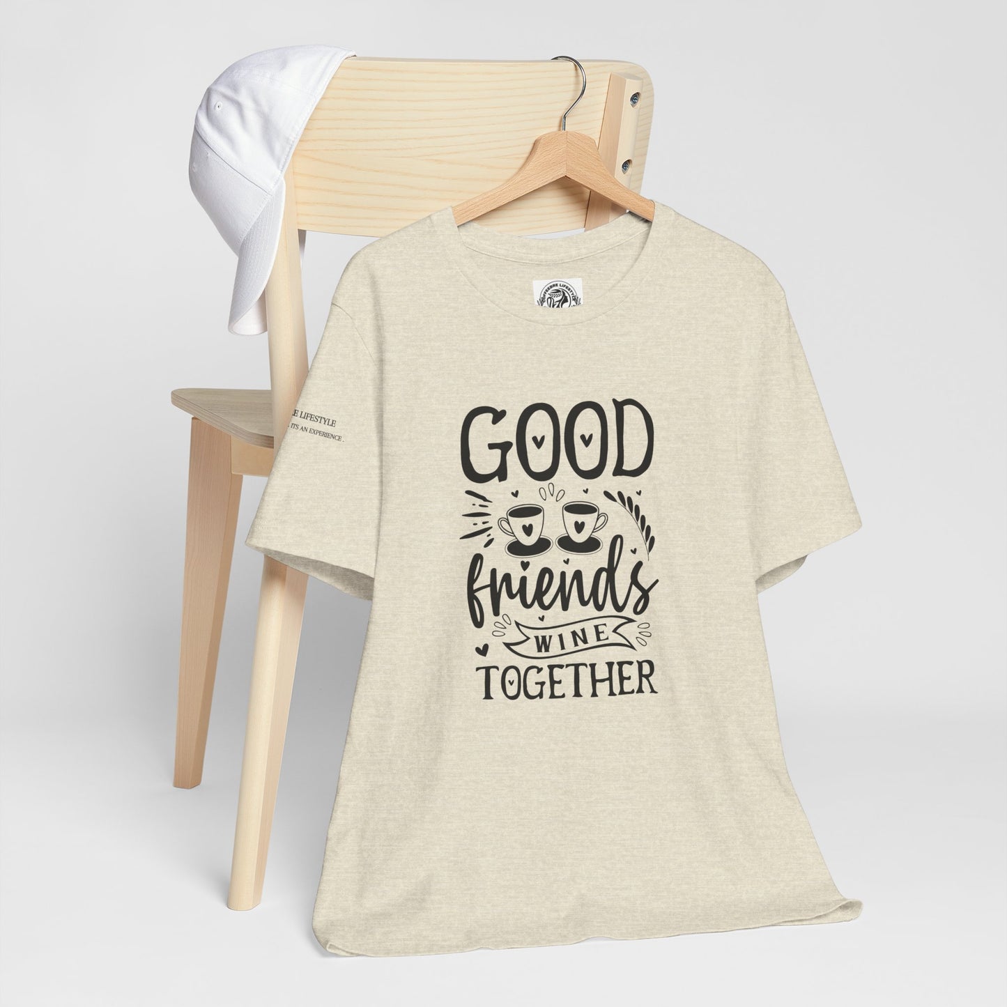 Fitness T-Shirt -Good Friends Workout Shirt