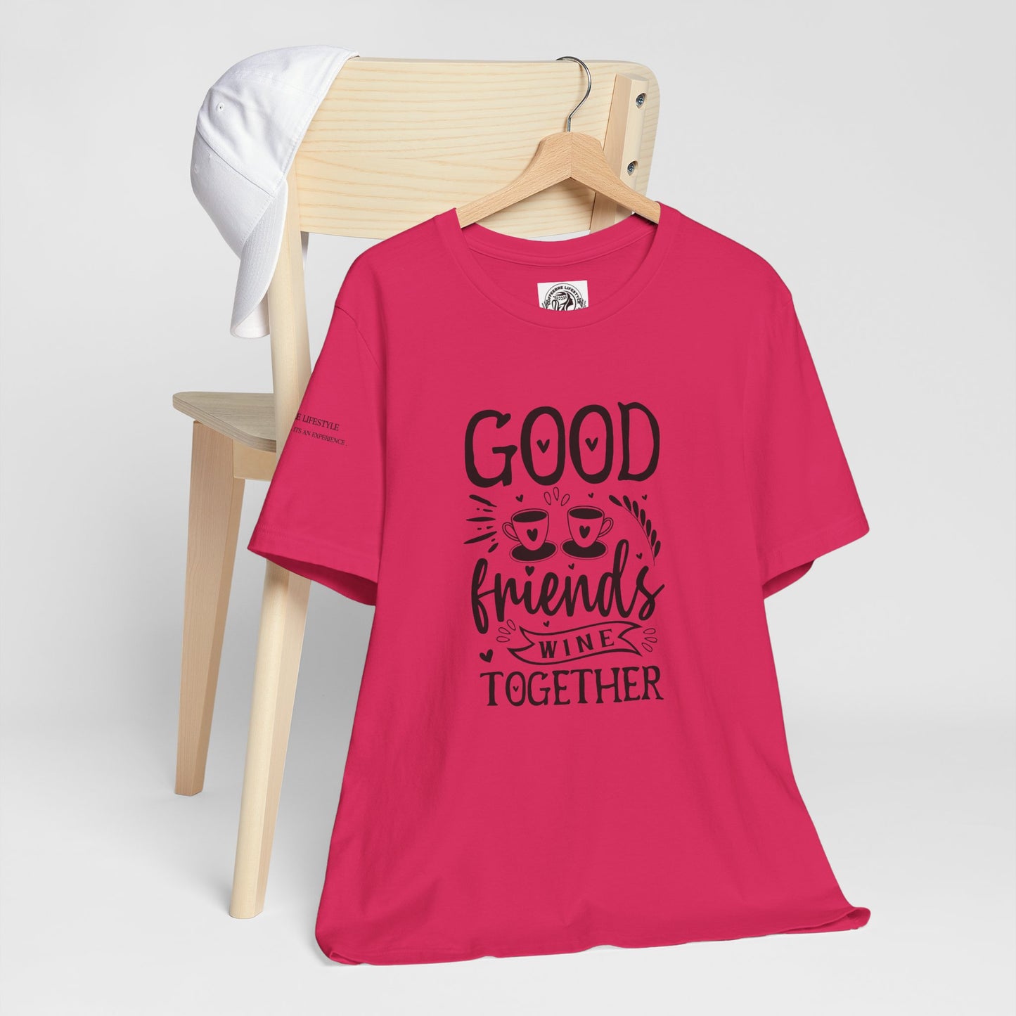 Fitness T-Shirt -Good Friends Workout Shirt