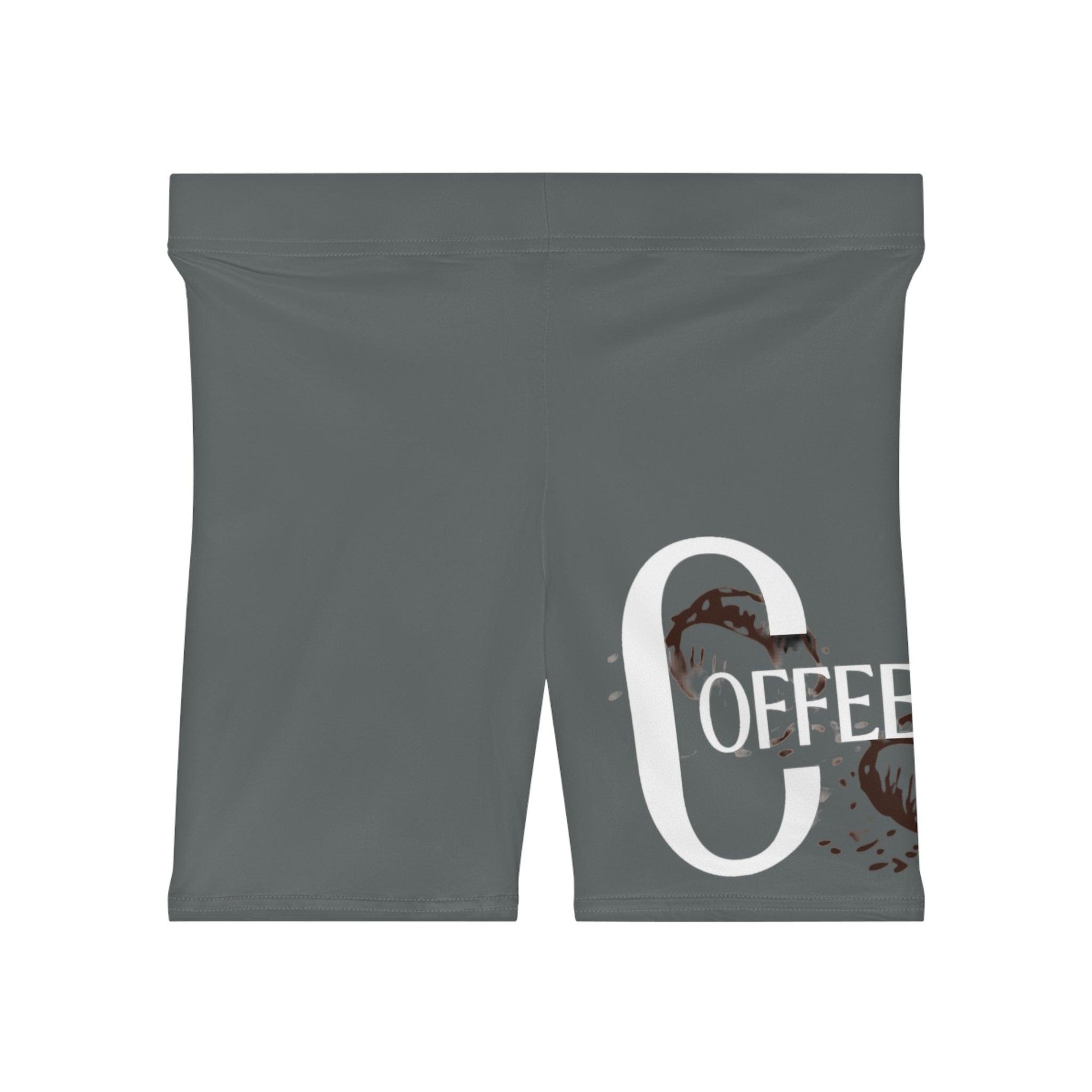 Women's Dark Grey Biker Shorts