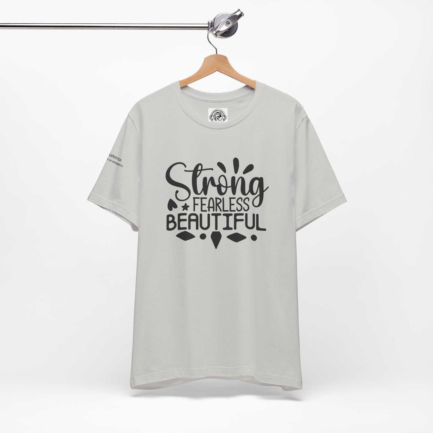 Strong Fearless Fitness Workout T-Shirt - COFFEEBRE