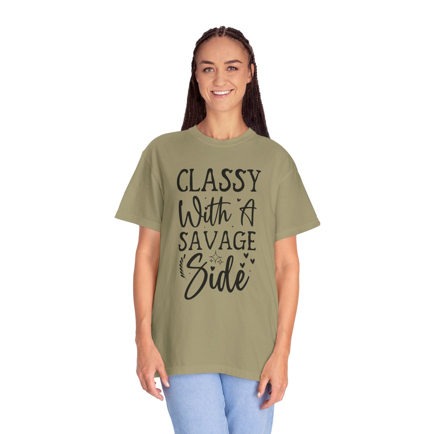 Class With Savage Side Athleisure T-shirt