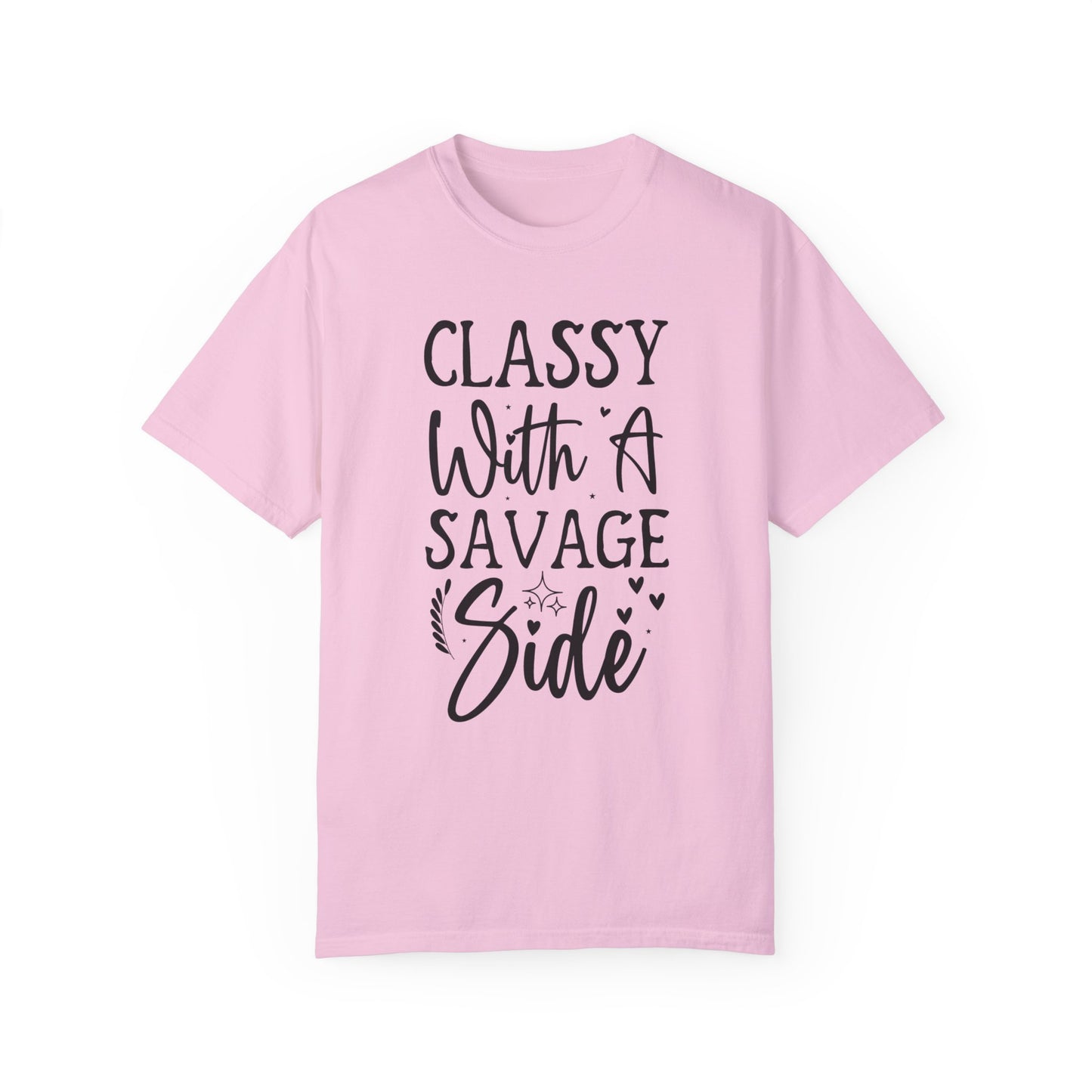 Class With Savage Side Athleisure T-shirt