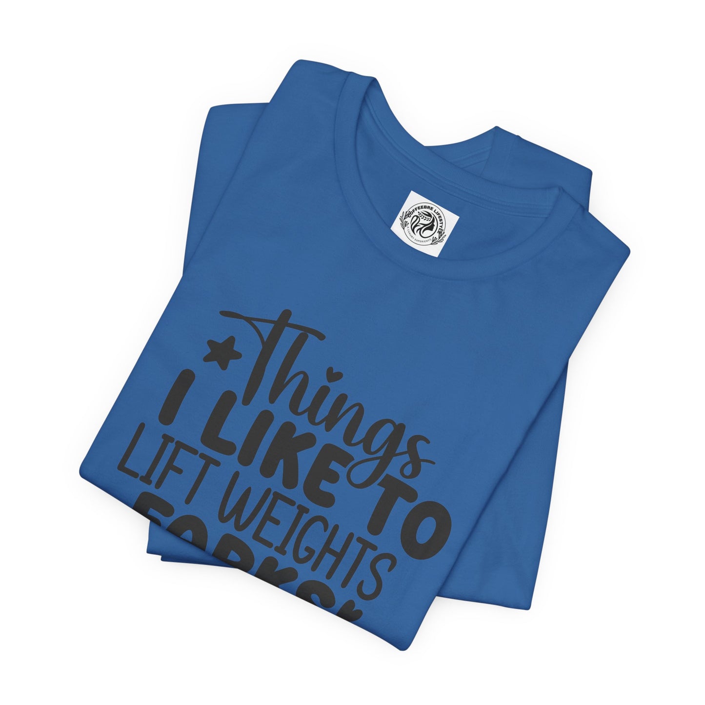 Things I Like Yoga Workout T-Shirt