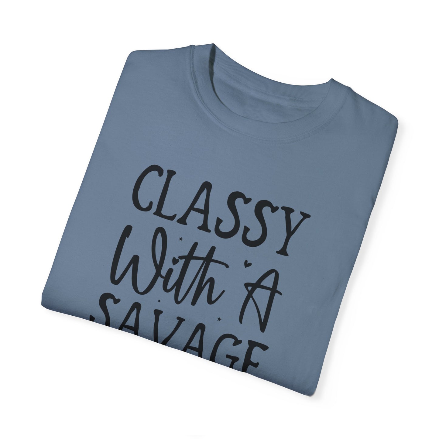 Class With Savage Side Athleisure T-shirt