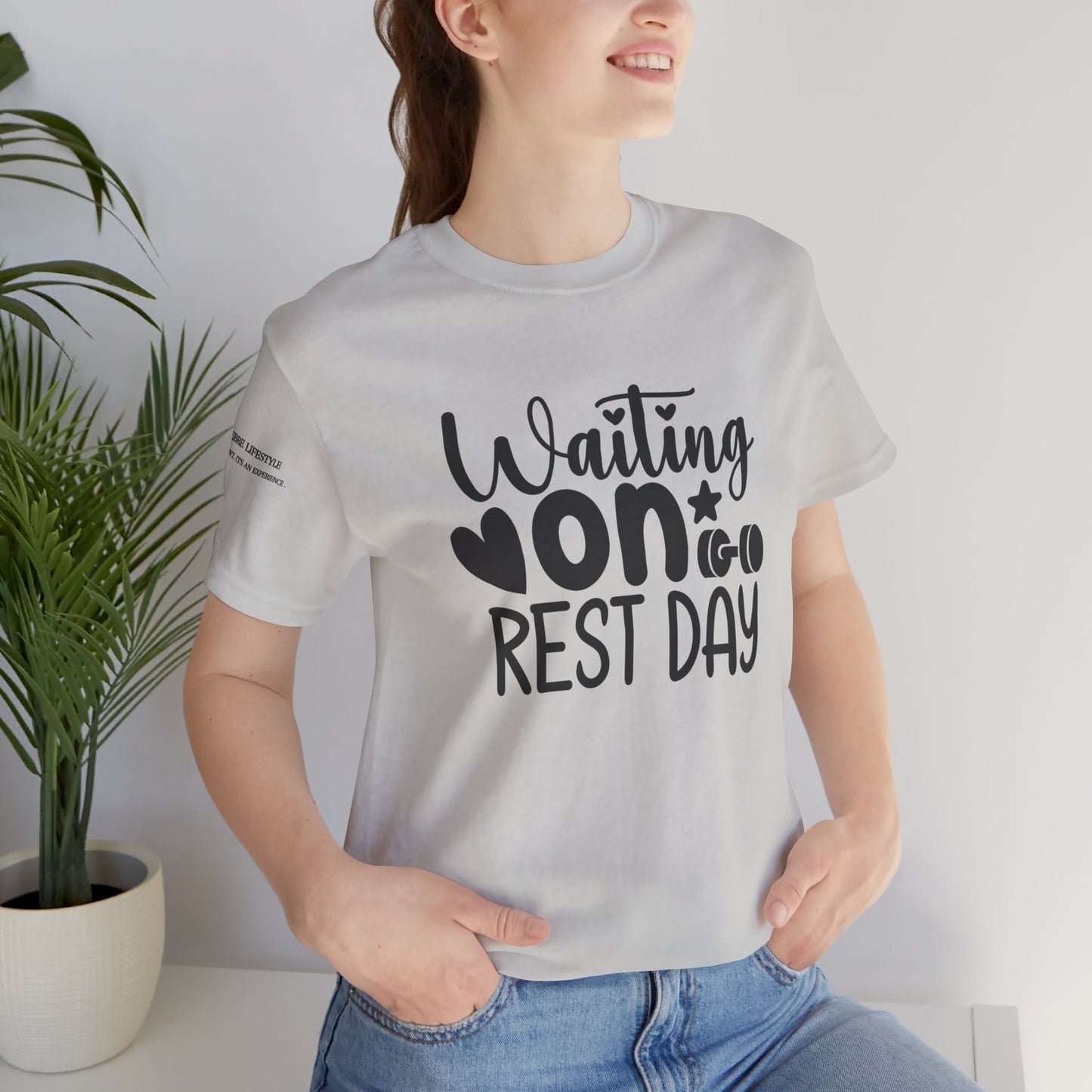 Rest Day Fitness Workout T-Shirt