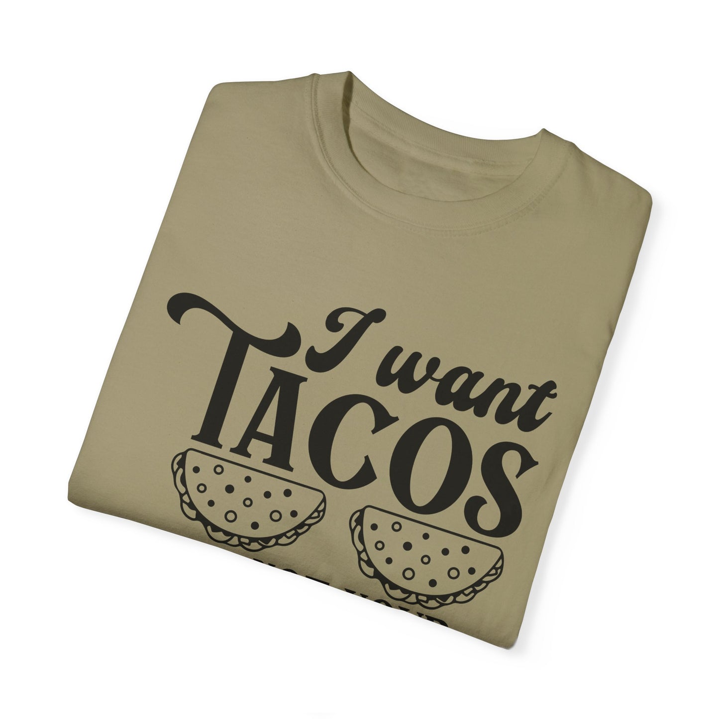 Want Tacos Fitness Workout T-shirt