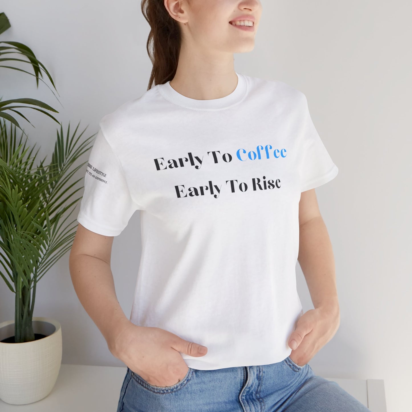 Fitness T-Shirt - Early To Coffee Workout