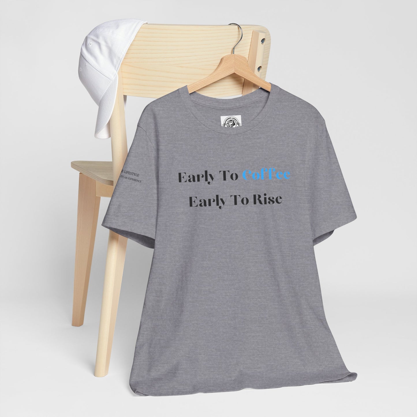 Fitness T-Shirt - Early To Coffee Workout