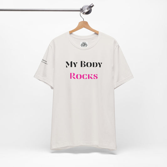 My Body Rocks Fitness Workout T-Shirt - COFFEEBRE