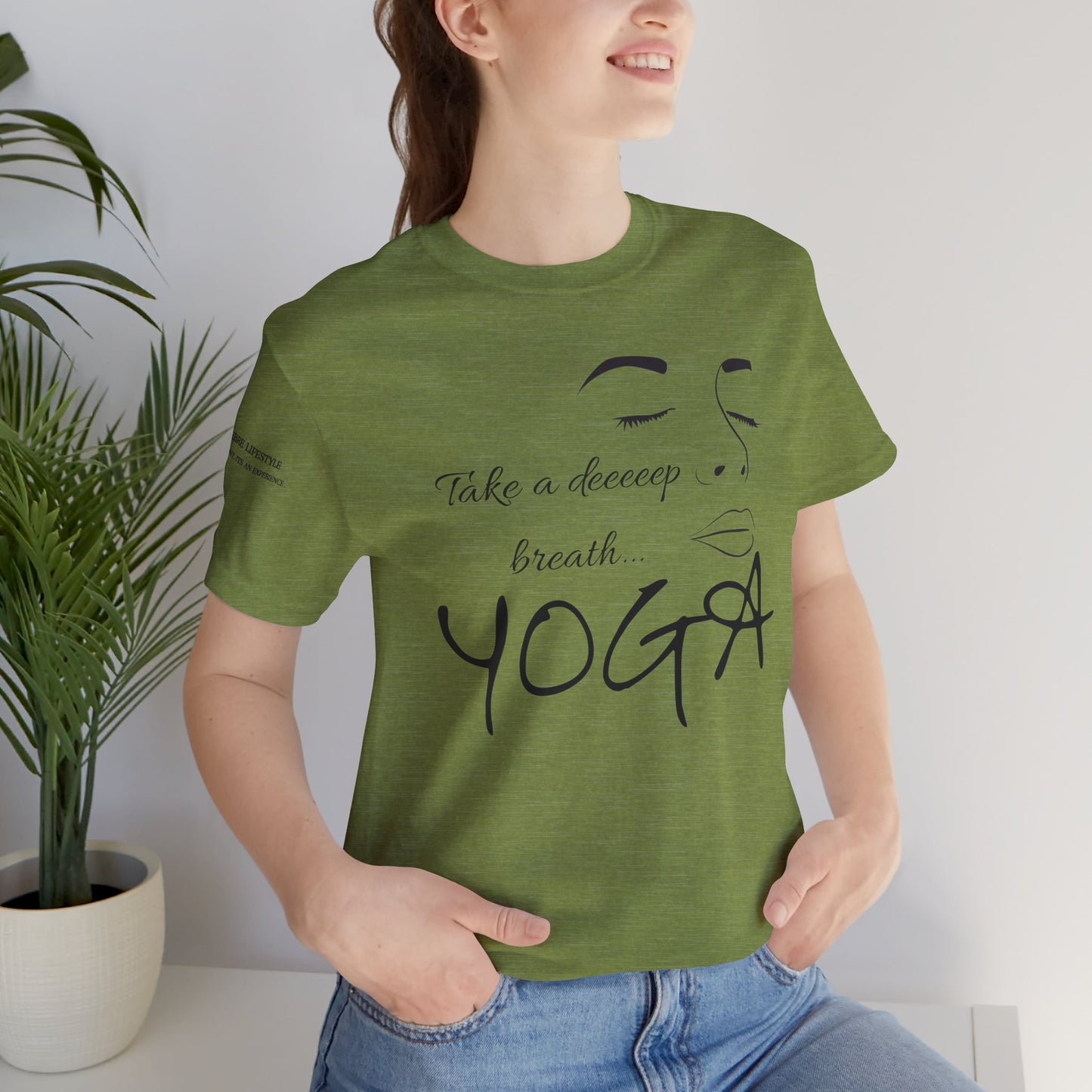 Take Deep Breath Yoga Workout T-Shirt