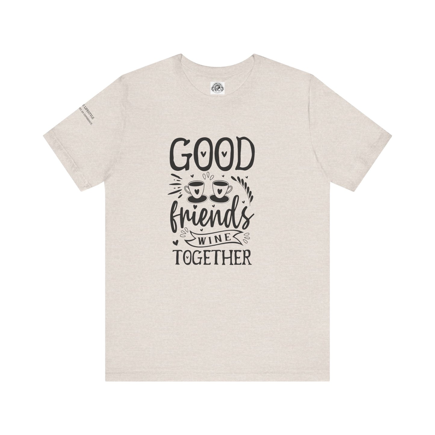 Fitness T-Shirt -Good Friends Workout Shirt