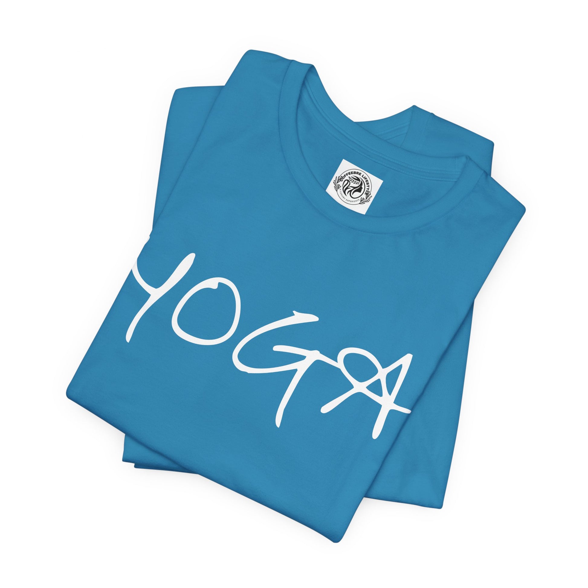 Yoga Fitness Workout T-Shirt - COFFEEBRE