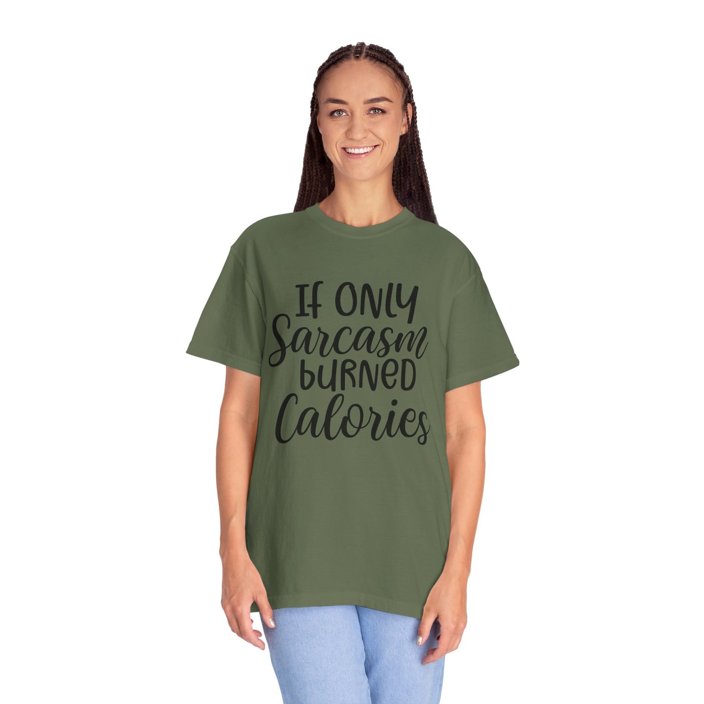 Only Sarcasm Fitness Workout T-shirt