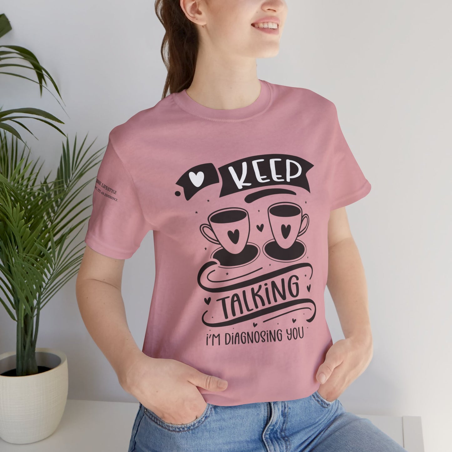 Fitness T-Shirt -  Keep Talking Workout Shirt