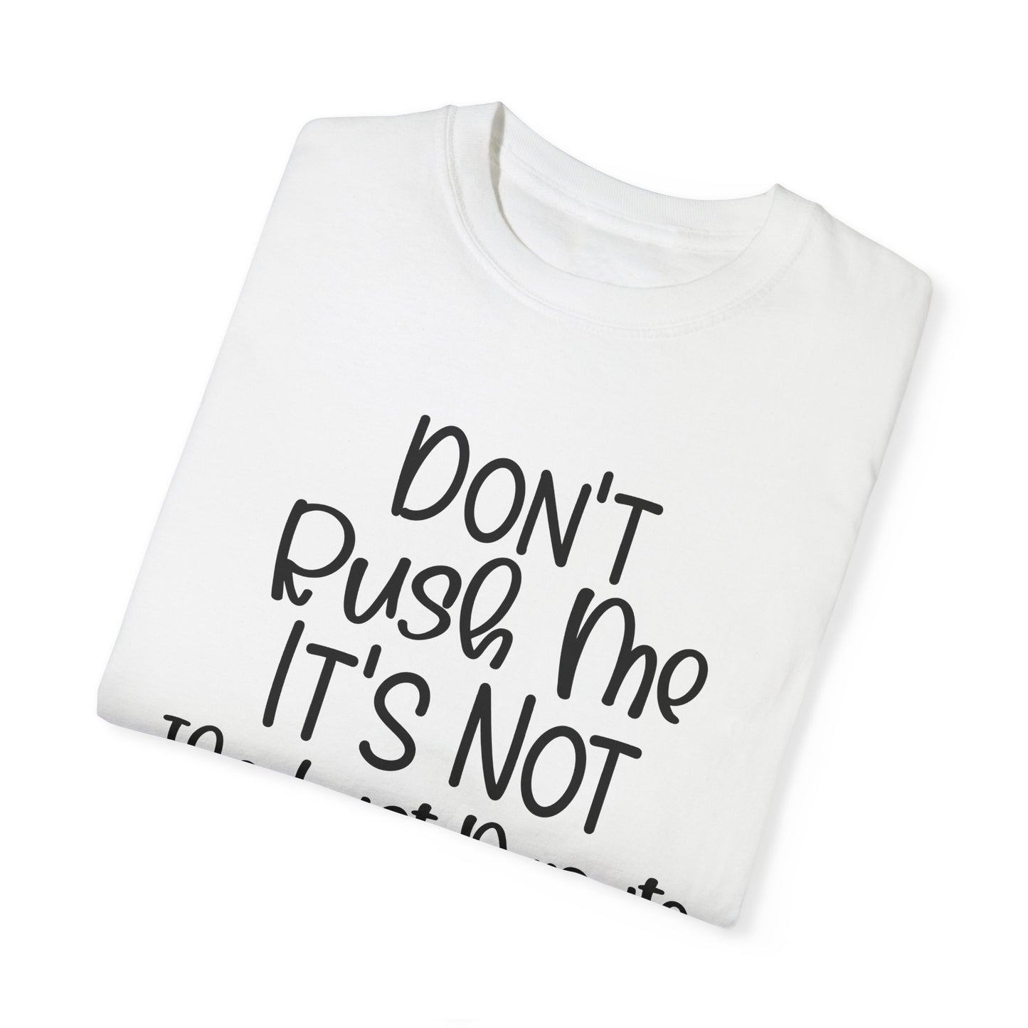 Don't Push Me Fitness T-shirt