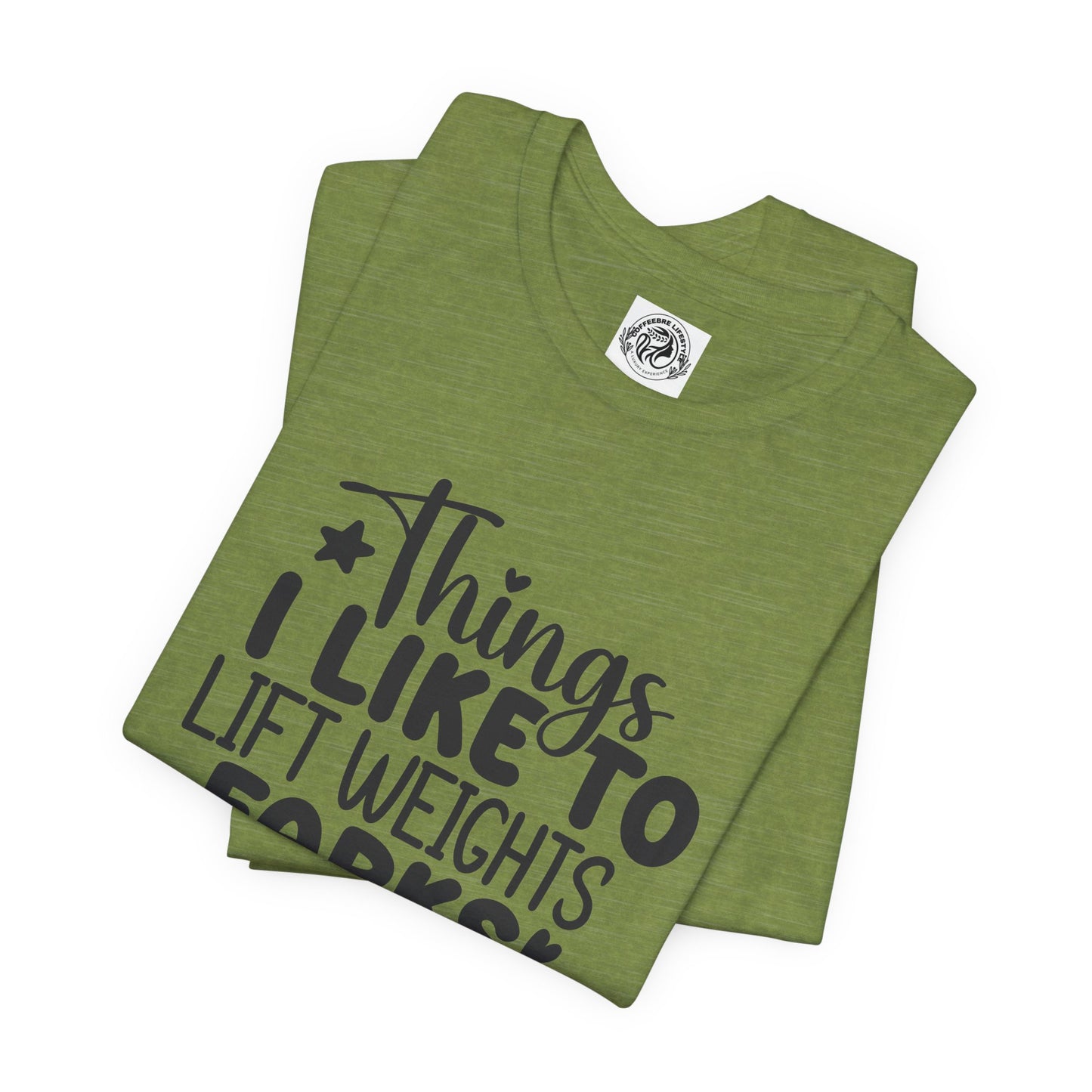 Things I Like Yoga Workout T-Shirt