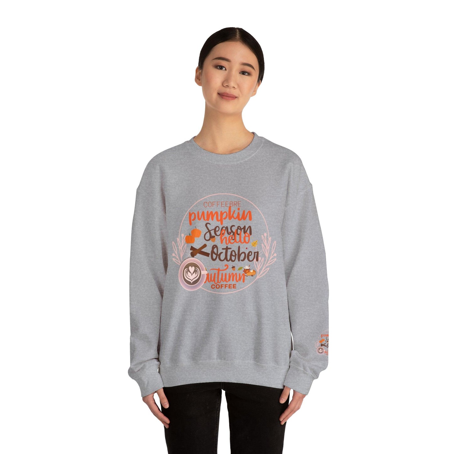 Coffeebre Lifestyle Fall Loungewear Crewneck Sweatshirt - COFFEEBRE