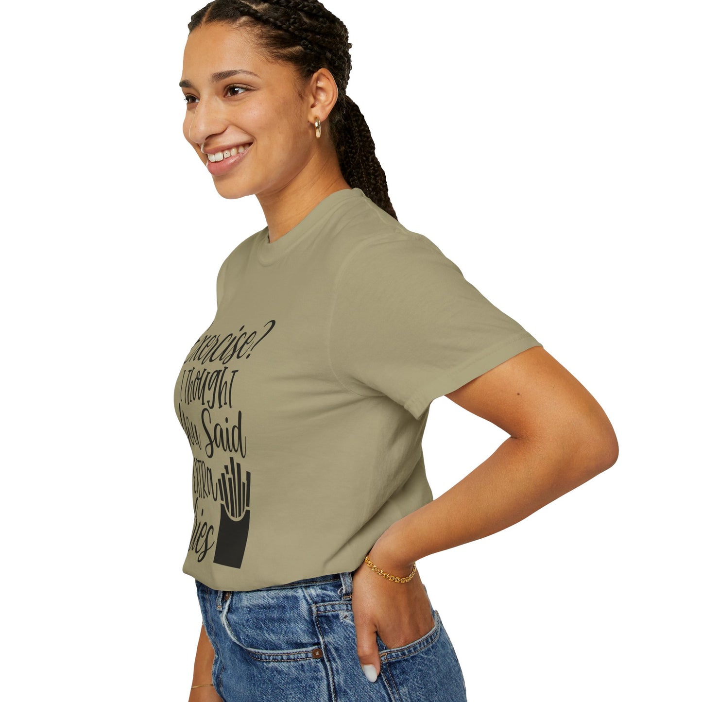 Cute Exercise Fitness T-shirt