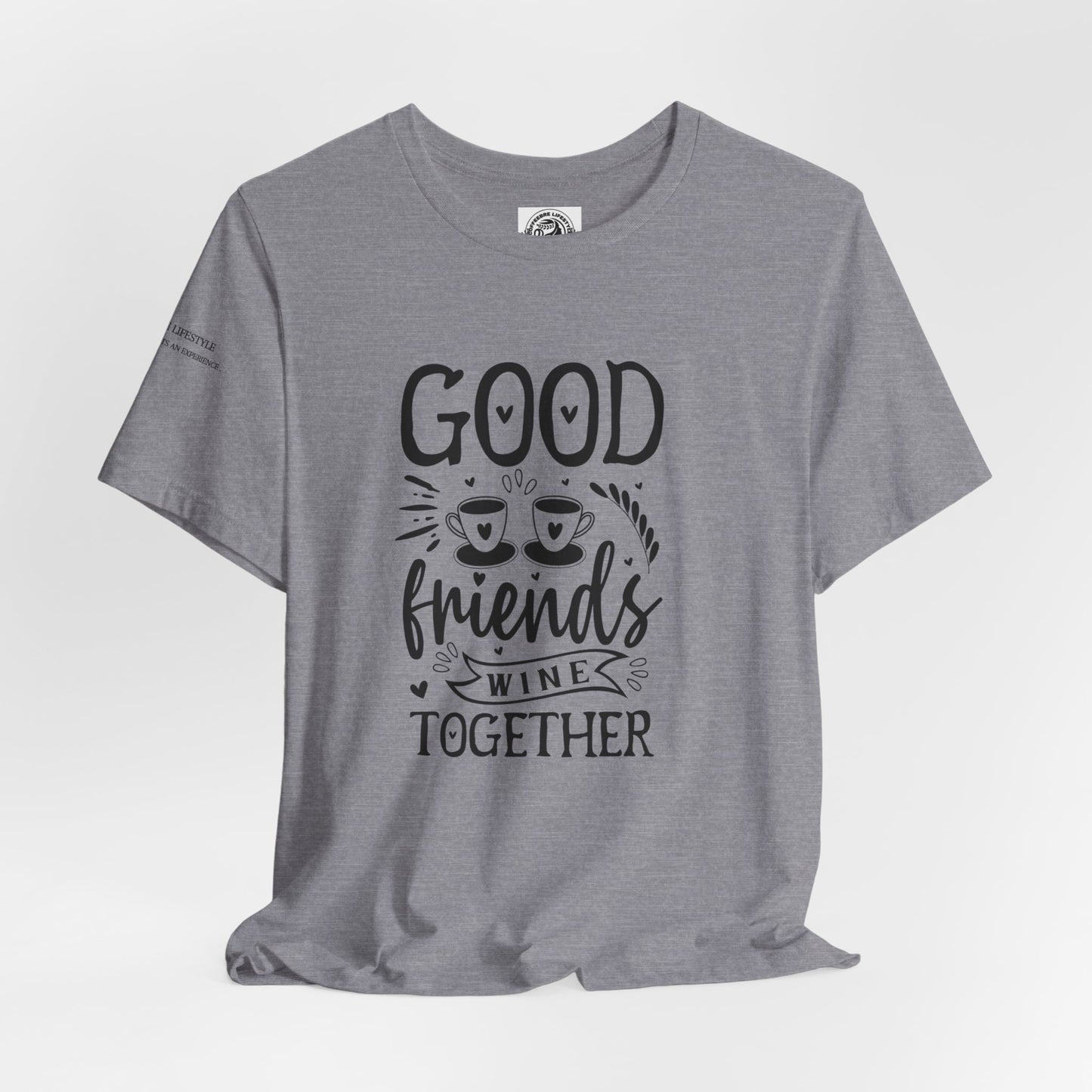 Fitness T-Shirt -Good Friends Workout Shirt