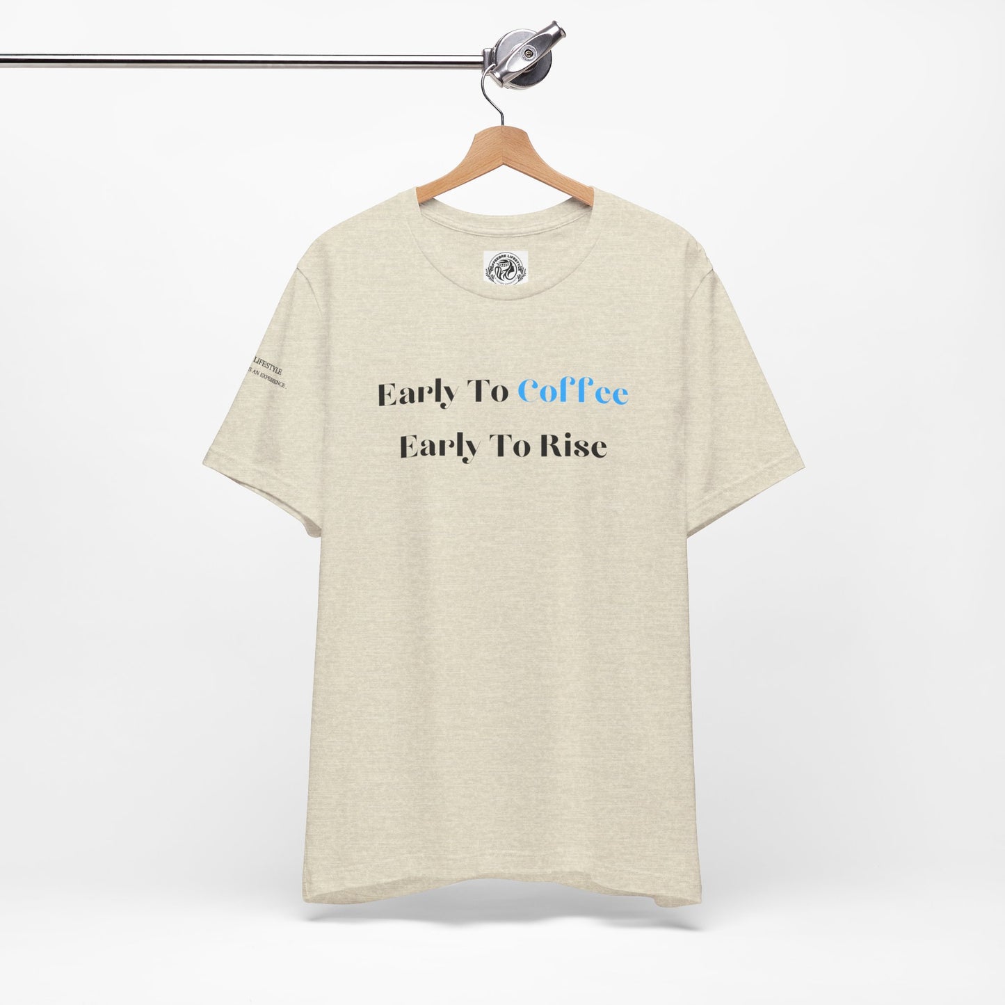 Fitness T-Shirt - Early To Coffee Workout