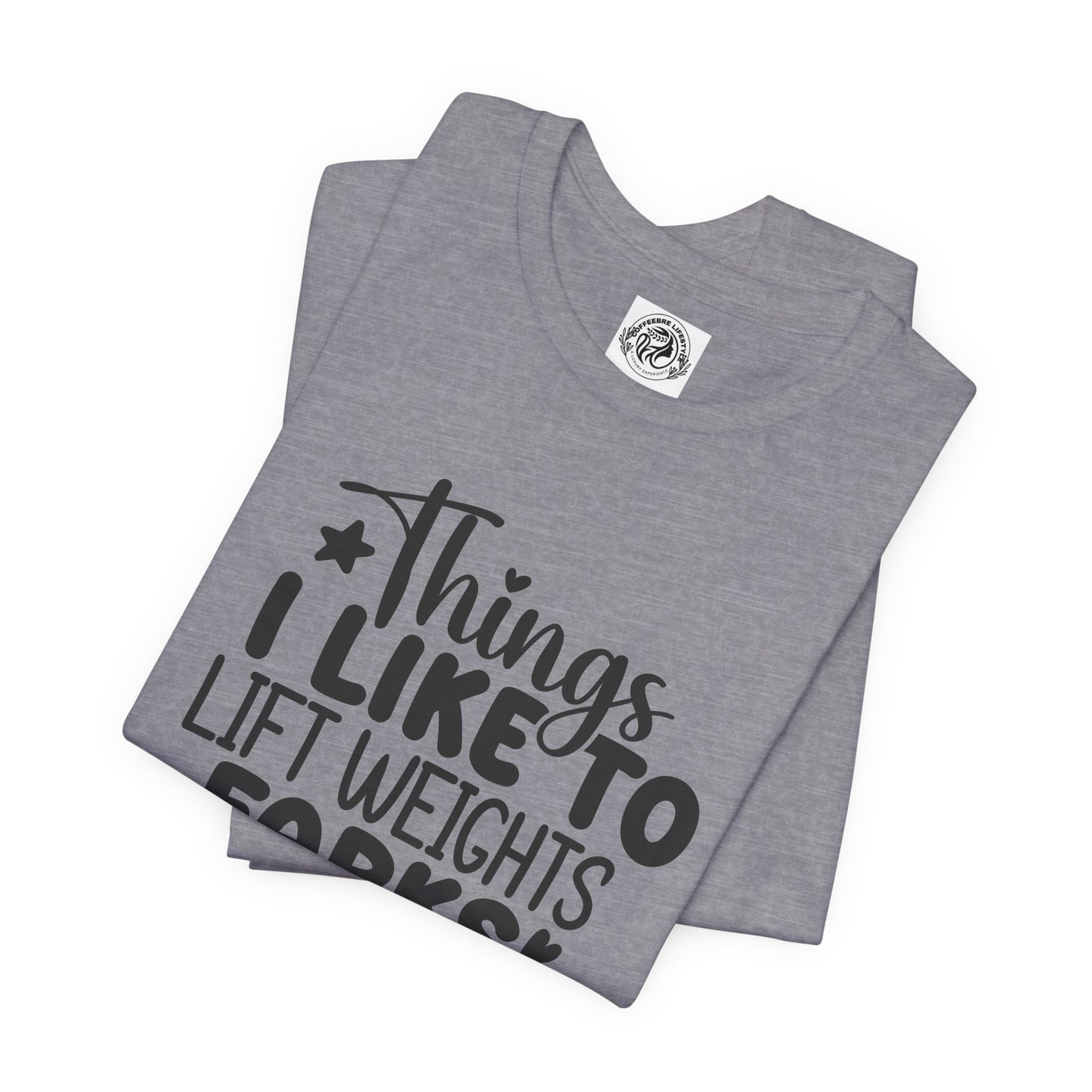 Things I Like Yoga Workout T-Shirt