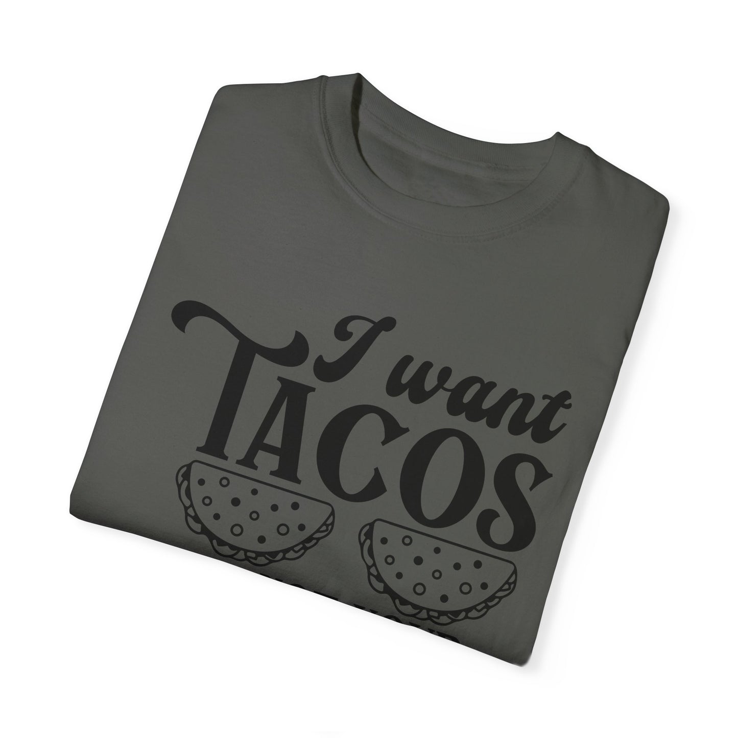 Want Tacos Fitness Workout T-shirt