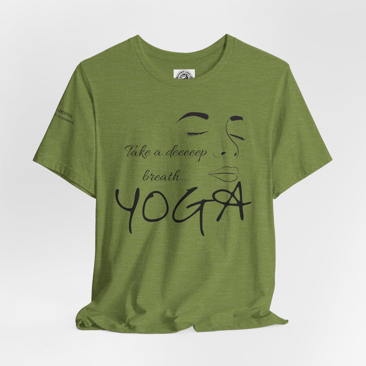 Take Deep Breath Yoga Workout T-Shirt