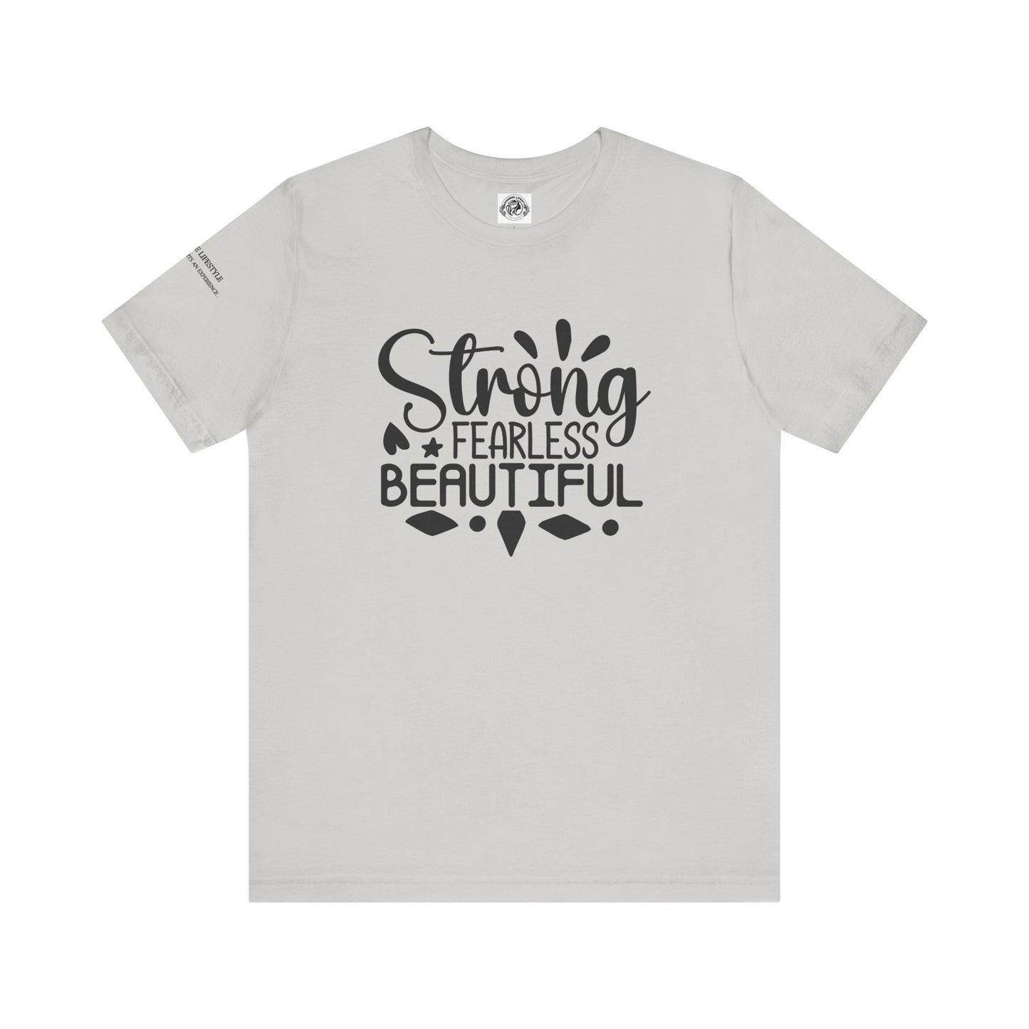 Strong Fearless Fitness Workout T-Shirt