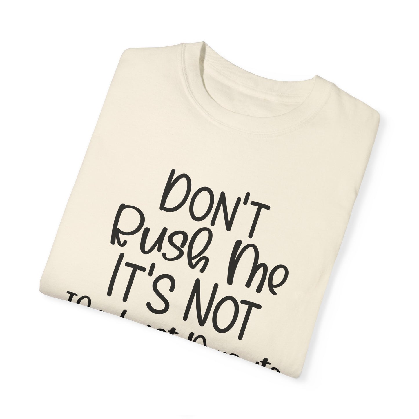 Don't Push Me Fitness T-shirt