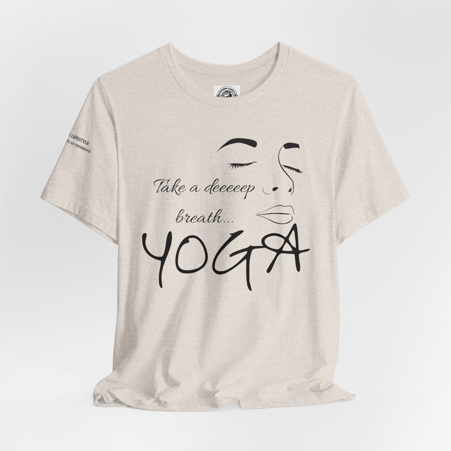 Take Deep Breath Yoga Workout T-Shirt