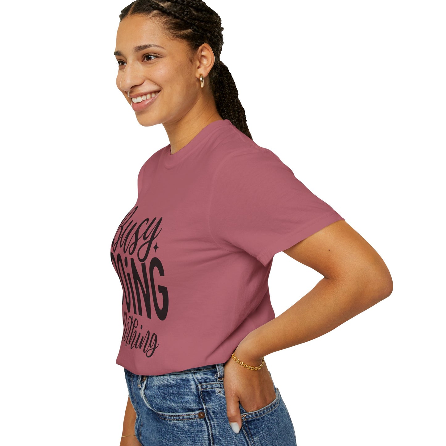 Busy Doing Nothing Fitness T-shirt