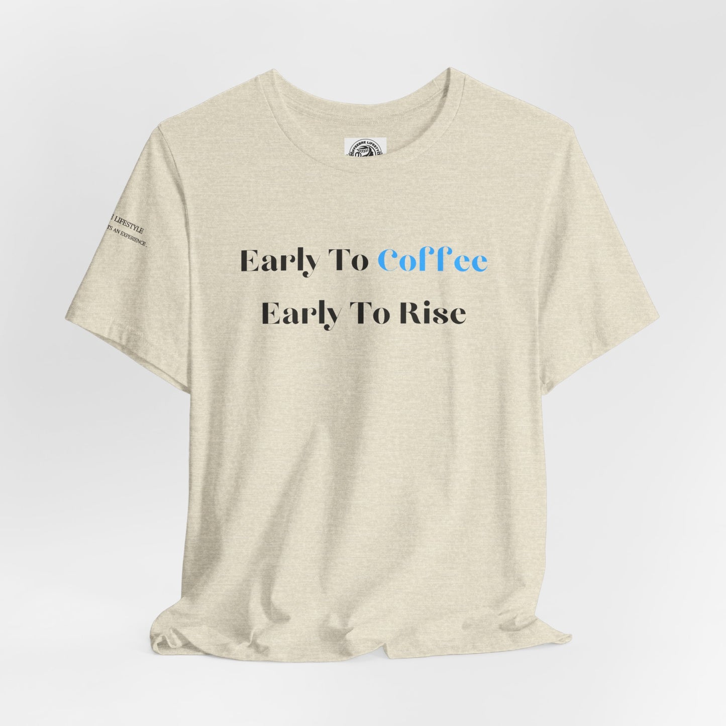 Fitness T-Shirt - Early To Coffee Workout