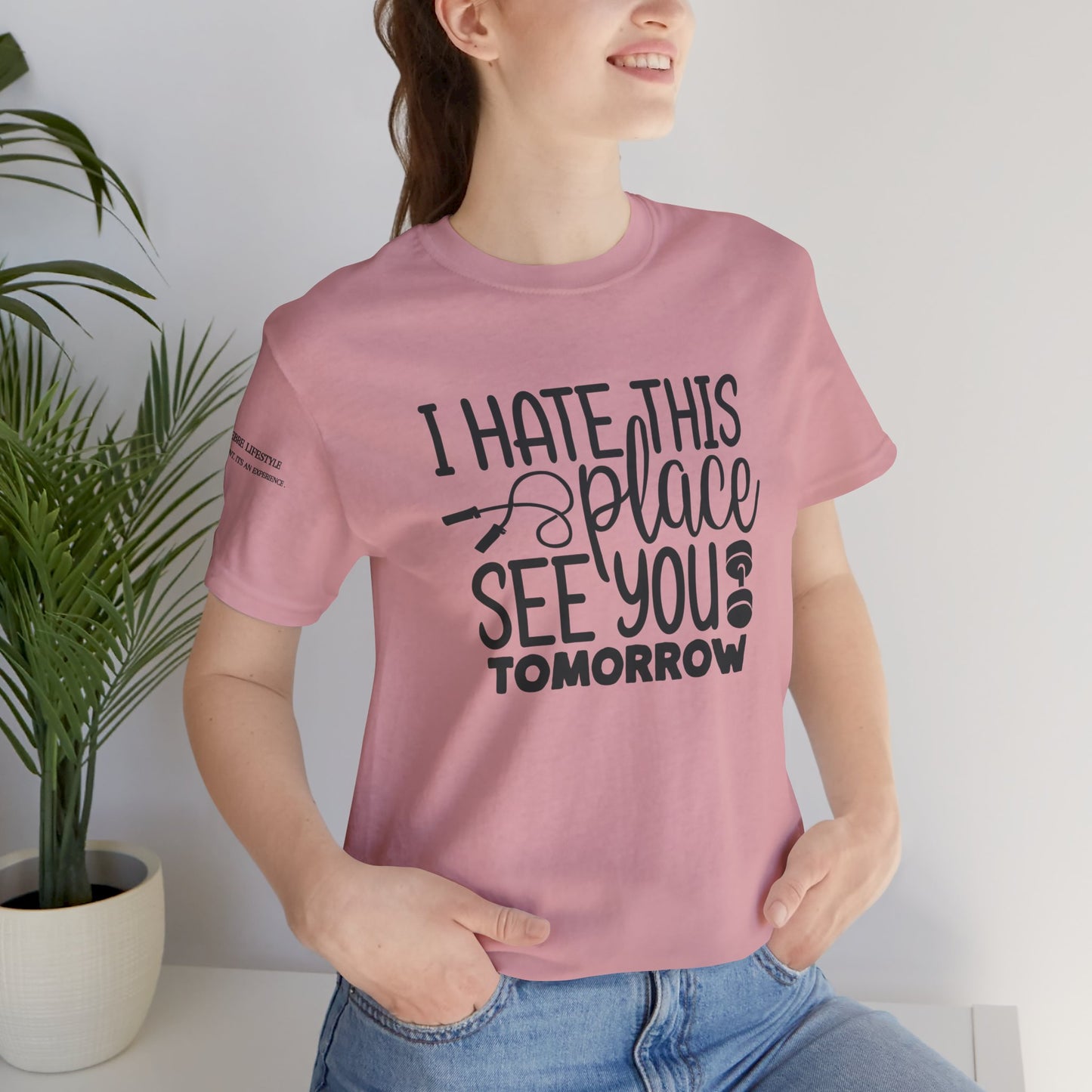 I hate This Unisex Jersey Short Sleeve Tee