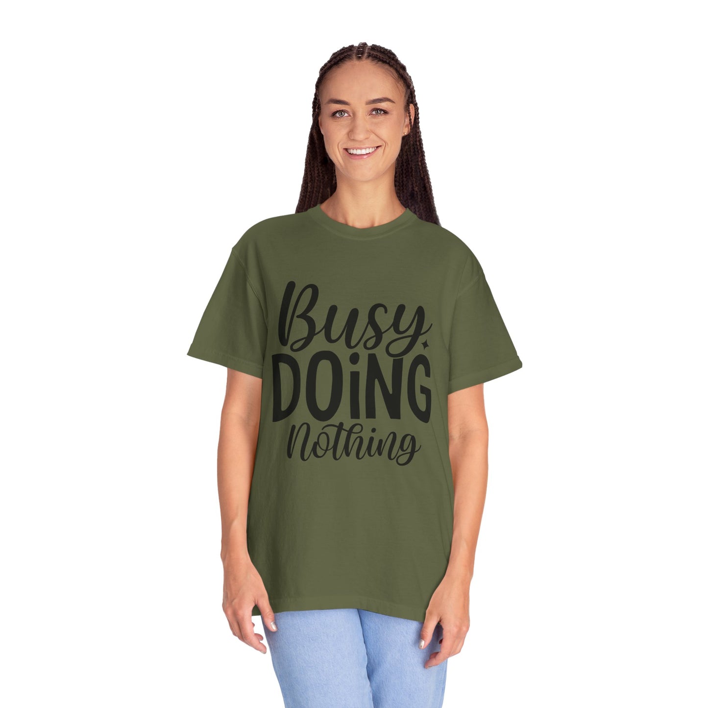 Busy Doing Nothing Fitness T-shirt