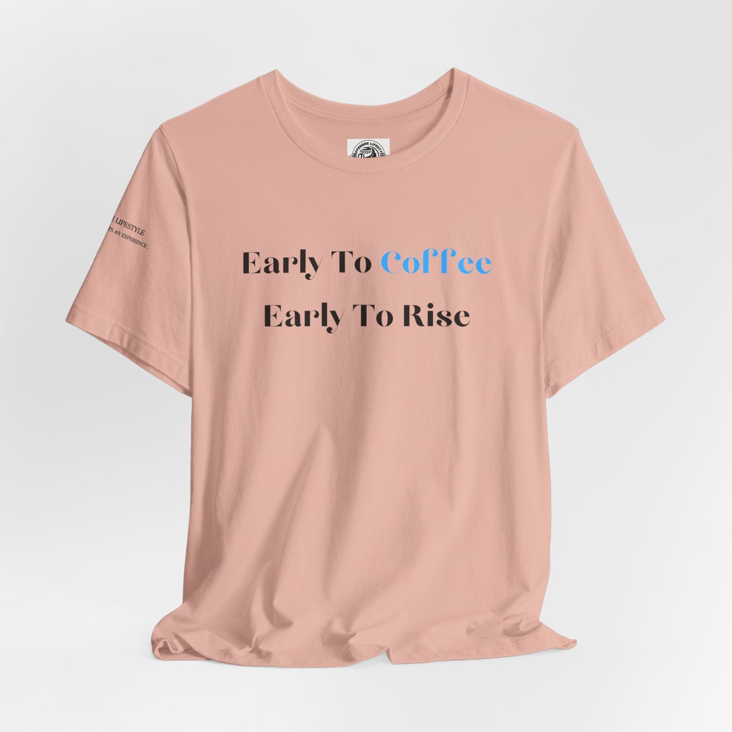 Fitness T-Shirt - Early To Coffee Workout