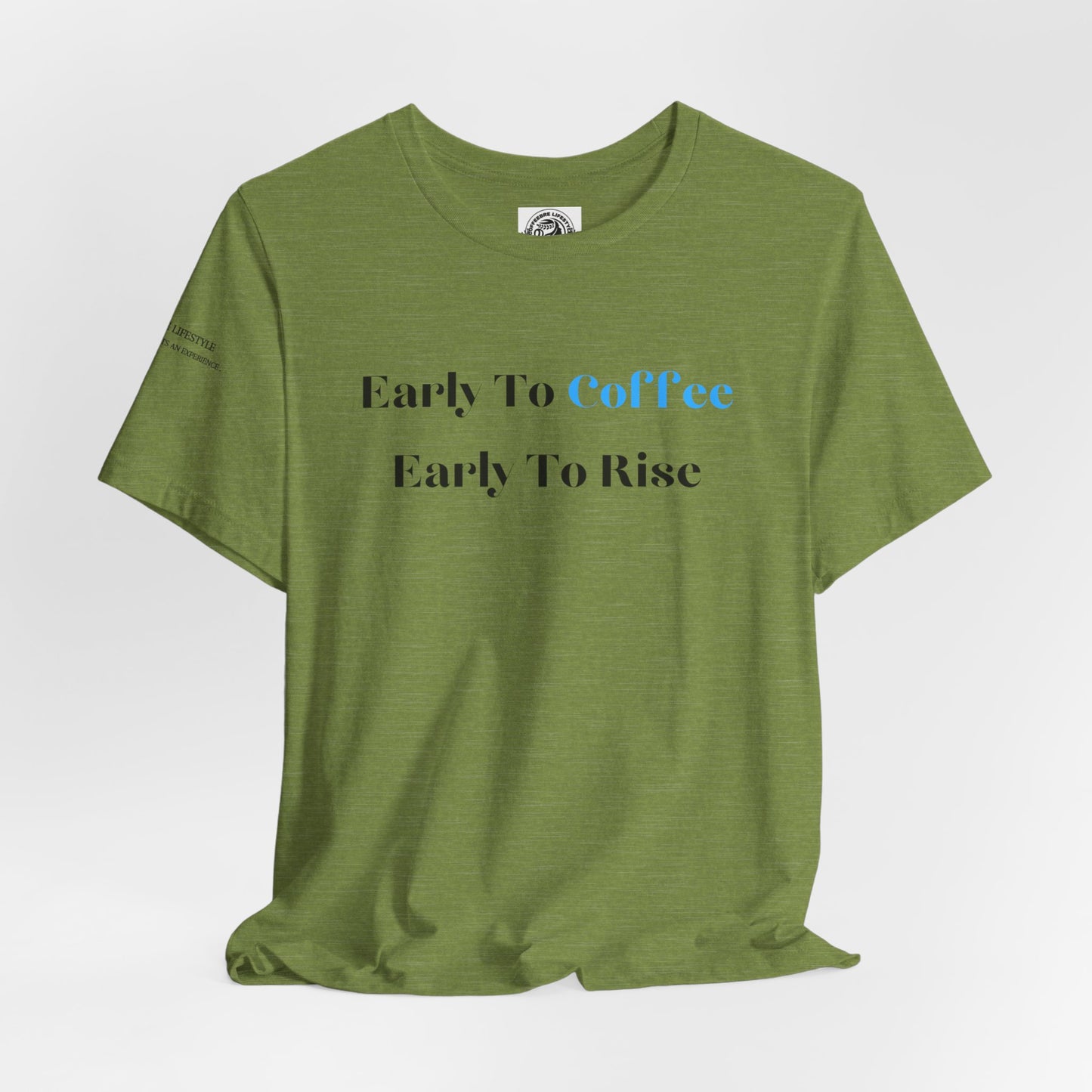 Fitness T-Shirt - Early To Coffee Workout