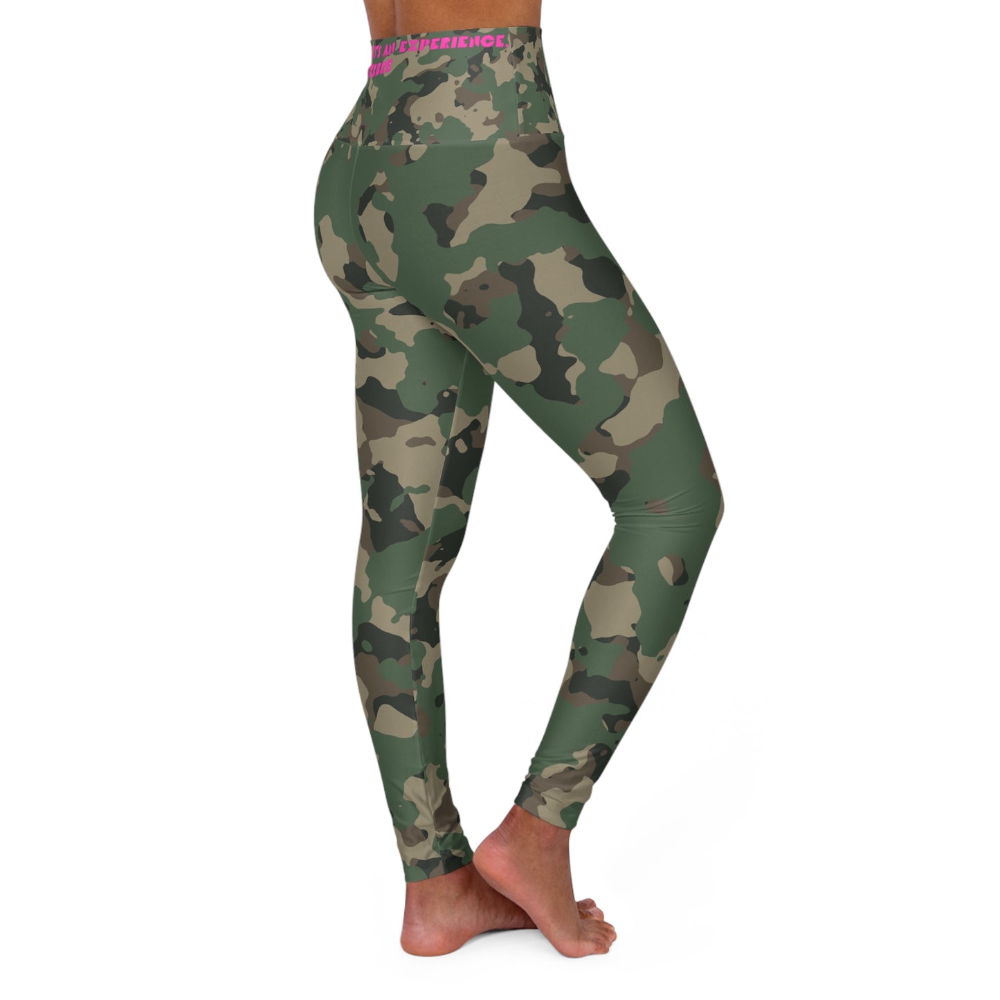 Camouflage High Waisted Fitness Leggings - COFFEEBRE