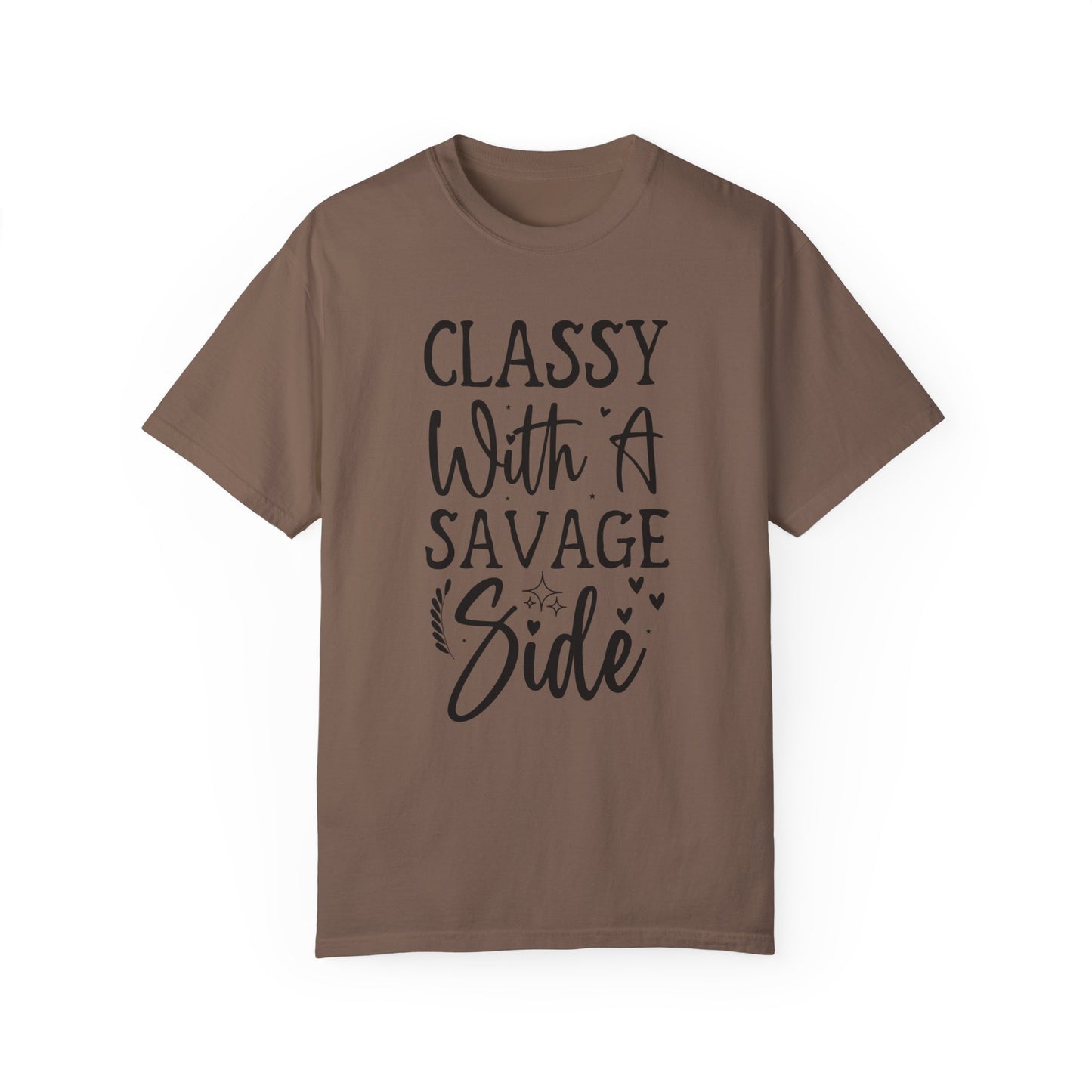 Class With Savage Side Athleisure T-shirt