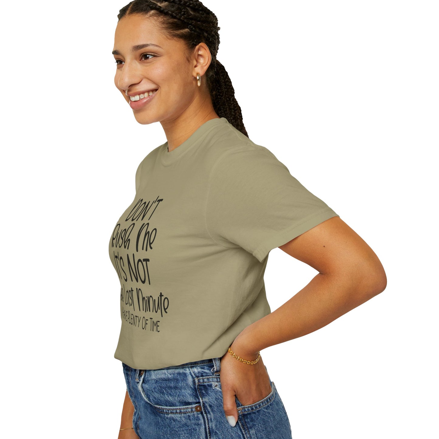 Don't Push Me Fitness T-shirt